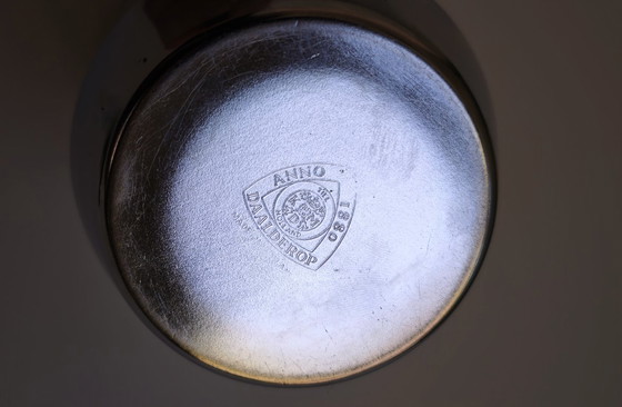 Image 1 of Teiera in acciaio inox dal design olandese moderno di metà secolo Daalderop