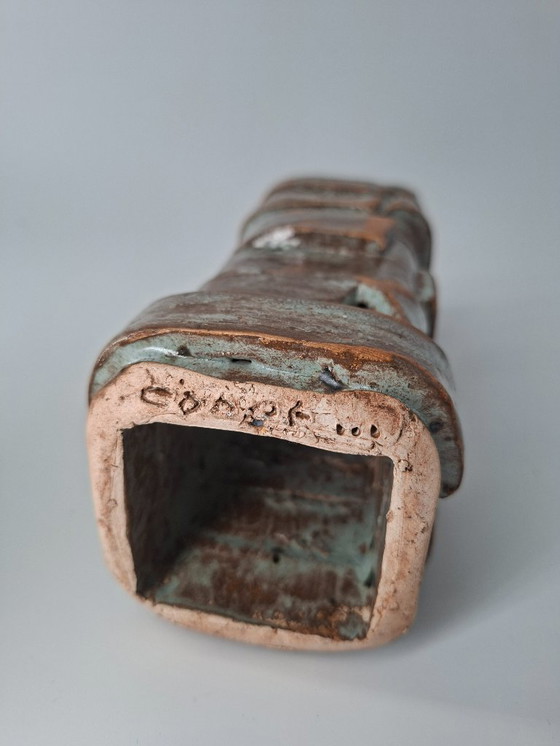 Image 1 of Sculpture de style brutaliste en céramique 