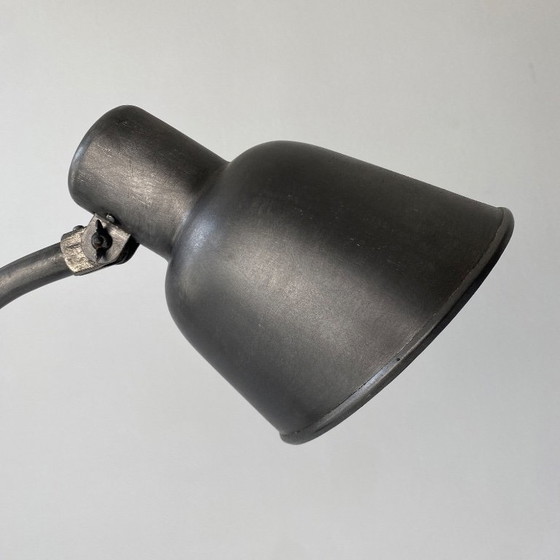 OUDE BAUHAUS BUREAULAMP « BUR » MODEL 2700, Tafellampen, Metaal, Zwart (foto 7 van 11)