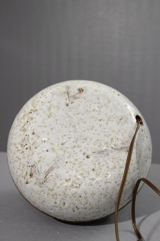 Image 1 of Marcel Giraud in Vallauris - Large lamp base with stamped decoration, France, 1960s