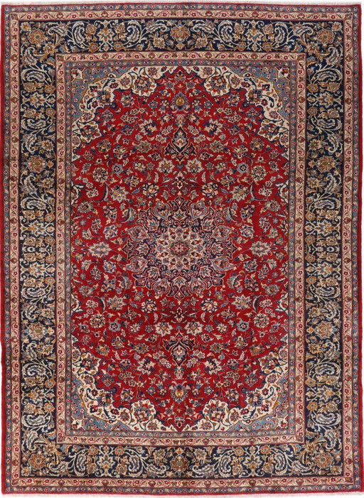 Persian carpet Isfahan Nadjafabad 4.40 x 3.21 Oriental carpet fine No. 24611