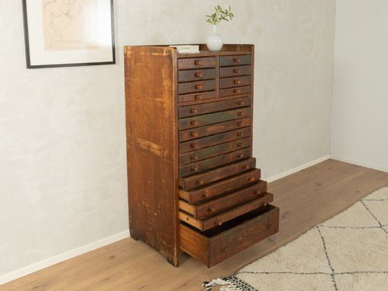 Armoire de classement/graphique des années 1950 – Meubles de rangement pour bureau, Wood (photo 3 of 13)
