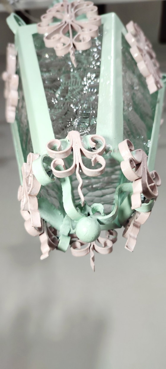 Image 1 of Lampada da soffitto o lanterna, Spagna, anni &#39;80