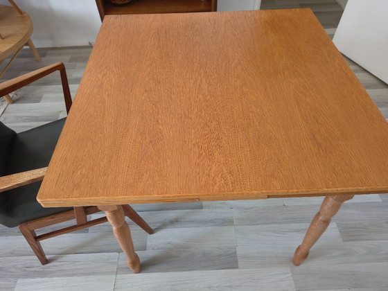 Image 1 of Vintage uitschuifbare eettafel