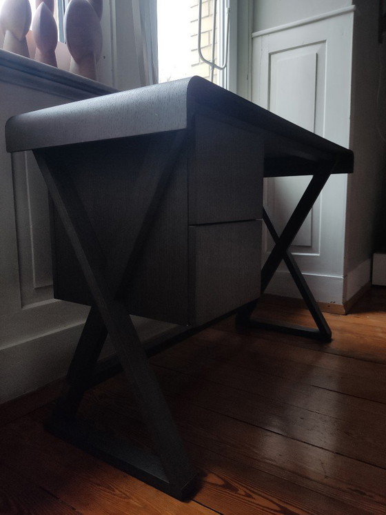 Image 1 of 1xMaxalto/B&B Italia - Sidus desk, Antonio Citterio, gray oak, 110cm