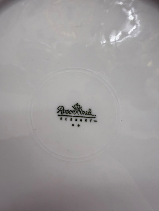 Set of 12 plates rosenthal model romance by björn wiinblad 