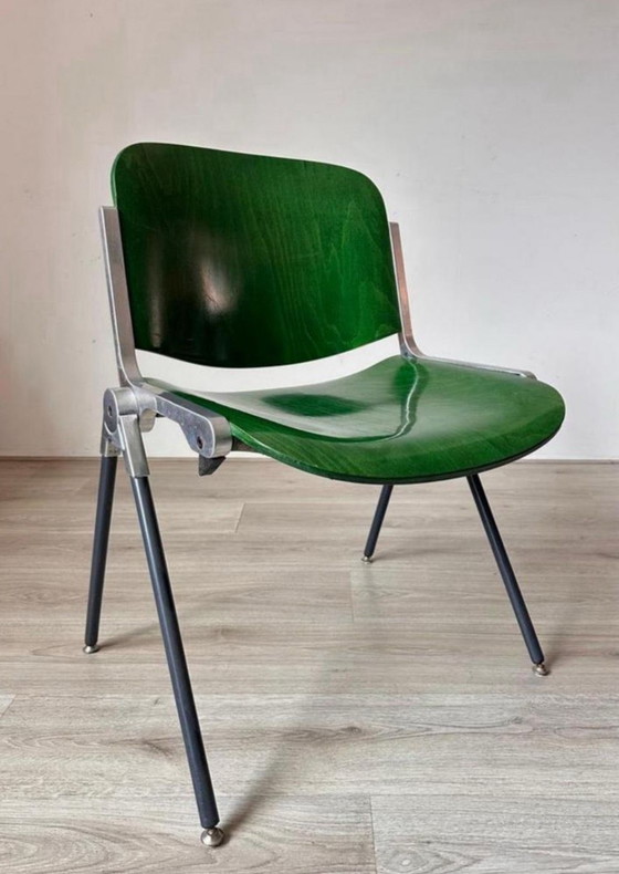 Image 1 of 3 „Agorà“-Stühle von Paolo Favaretto für Emmegi, Italien, 70er Jahre