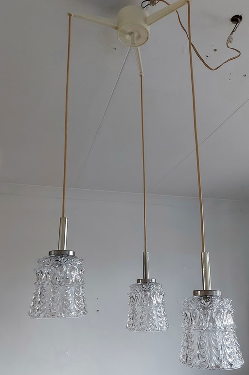 Vintage Hustadt Leuchten Cascade hanging lamp