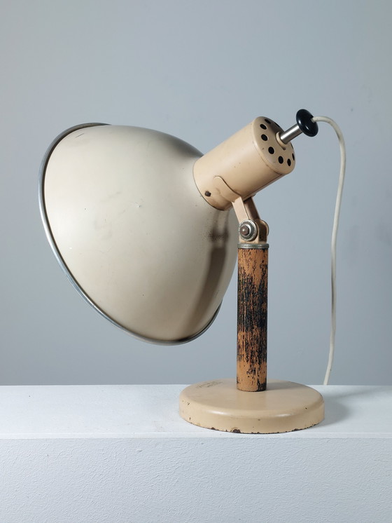 Image 1 of Vintage Osram Vitalux tafellamp/wandlamp, met patina, jaren 1930.