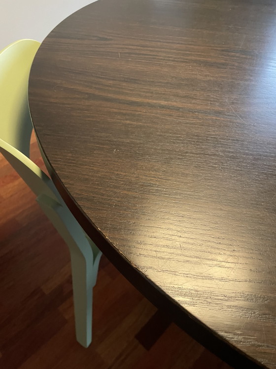 Image 1 of Moooi pedestal dining table 120 cm