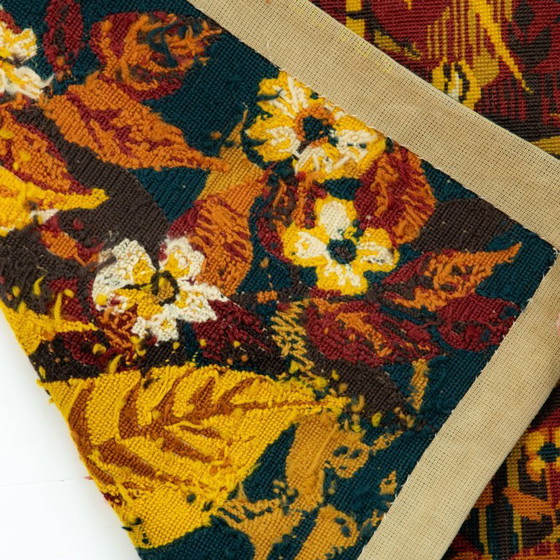 Image 1 of Arazzo in lana di Hervé Lelong "Happy Island", per Jean LAURENT ad Aubusson