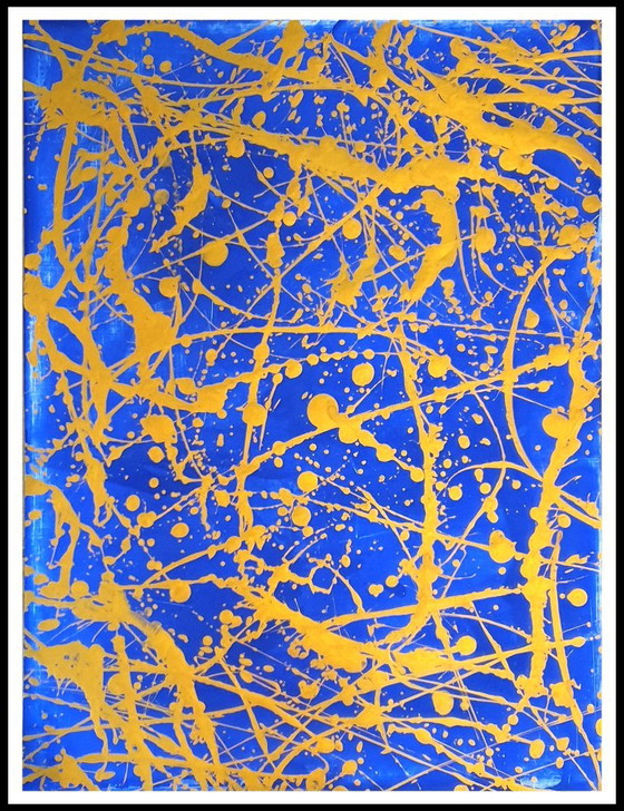 Jürgen Angeler - Golden Milky Way – Dipinti e disegni, Carta (photo 8 of 11)