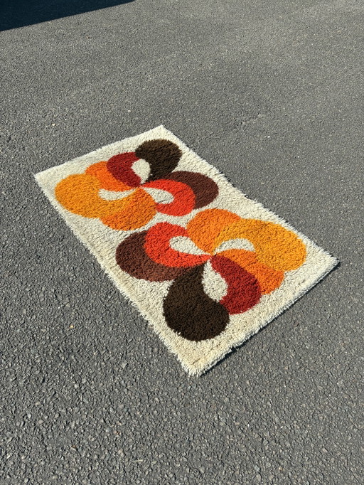 Vintage Desso Carpet Space Age Shaggy – vloerkleden en tapijten, Textile (photo 2 of 9)