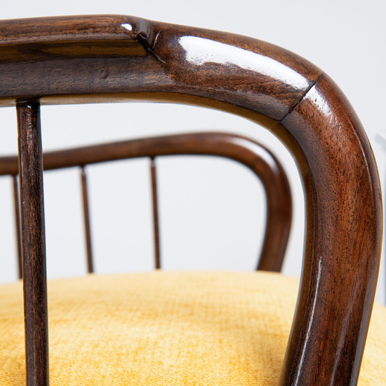 Image 1 of 2x Hungarian Art-Deco Armchairs 1920s