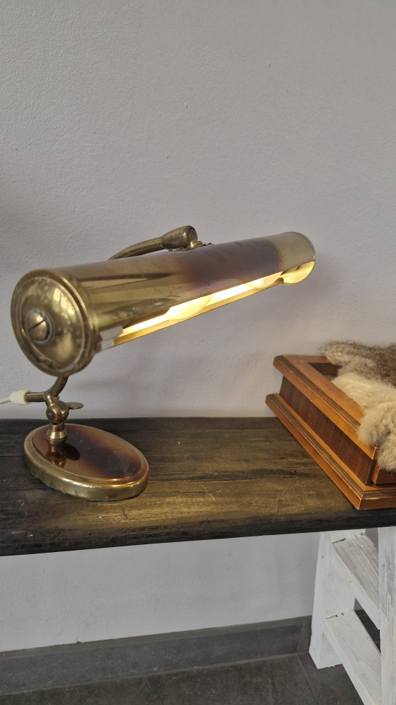 Pfäffle Leuchten Desk Or Piano Lamp – Desk lamps, Metal, Brass (photo 2 of 7)
