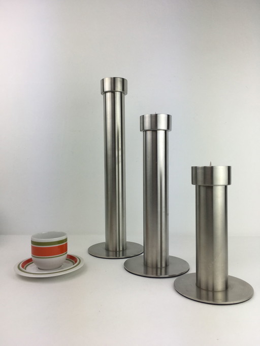 3x Blomus candlestick