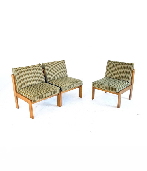 3x fauteuils modulaires vintage '70s