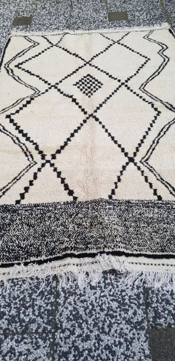 Image 1 of Handgeknoopt Berber kleed wol 237x161cm