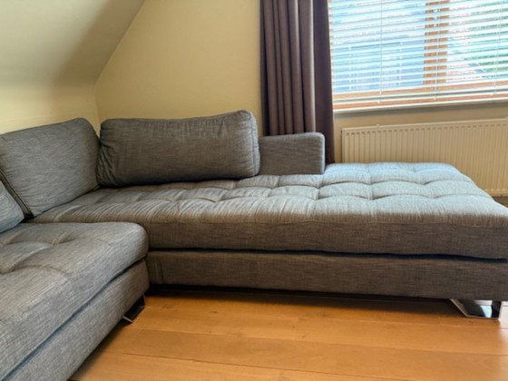 Image 1 of Corner seat (recamiere) with three-seat arm left, ideal for relaxing