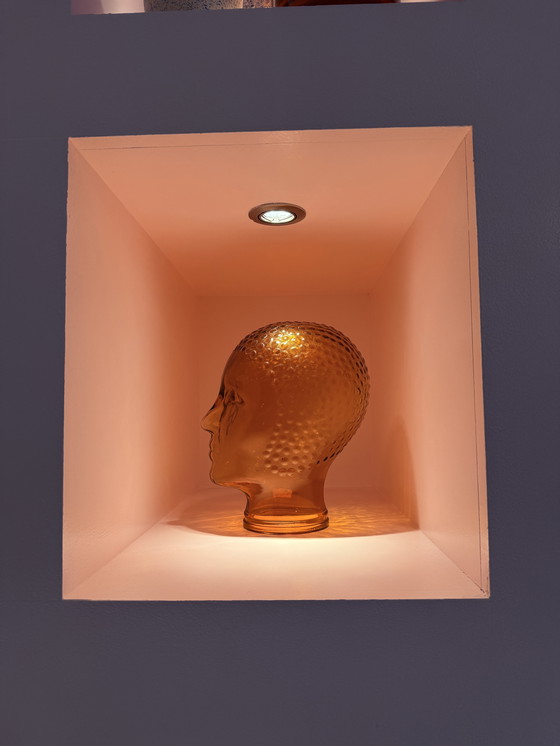 Image 1 of Zoccolo smaltato vintage anni '70 per il coperchio della decorazione 