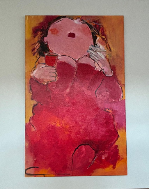 2 Paintings Gerdine Duijssens
