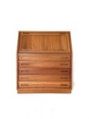 Secretaire danois vintage en teck, Dyrlund '80s