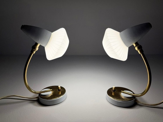 Image 1 of Mid Century Lampes de table/lampes à poser, France, années 1960