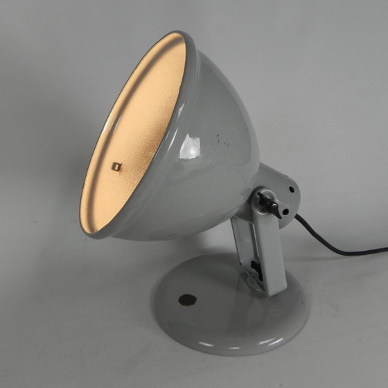 Image 1 of Philips Helioflux desk lamp, grey enamelled, 1950s