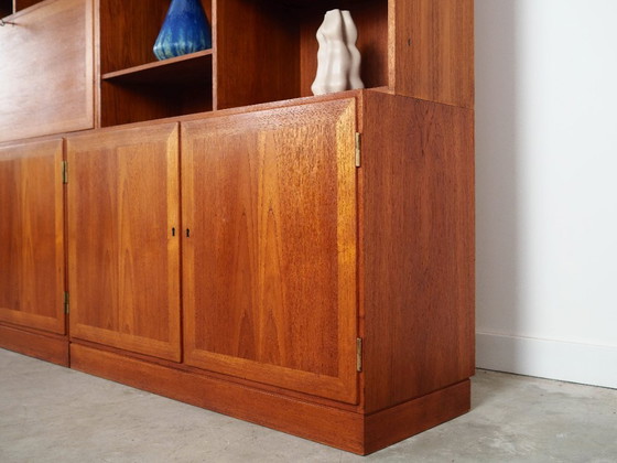 Image 1 of Set di librerie in teak, design danese, anni '70, designer: Kai Winding