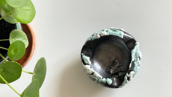 Image 1 of Cyclops Ceramic Ashtray Annecy France Vintage