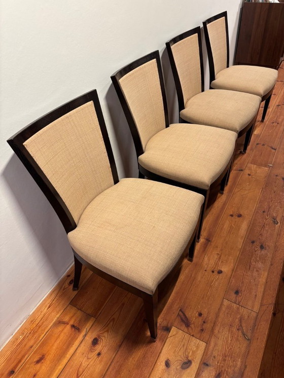 Image 1 of Sillas de comedor John Hutton - Juego de 4 sillas de diseño