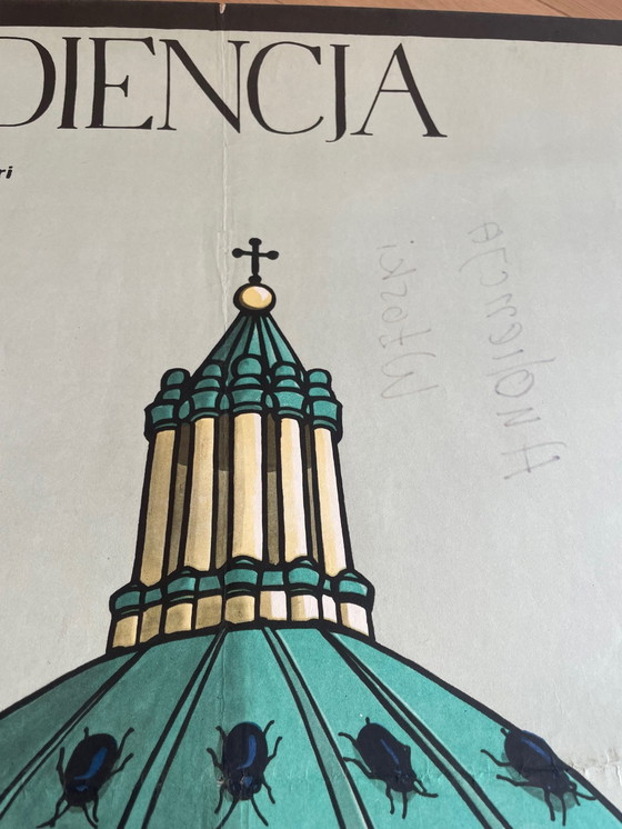 Image 1 of J.Flisak (1930-2008), L'udienza, ZGK zam. 1554/3/73, Gedrukt 1973