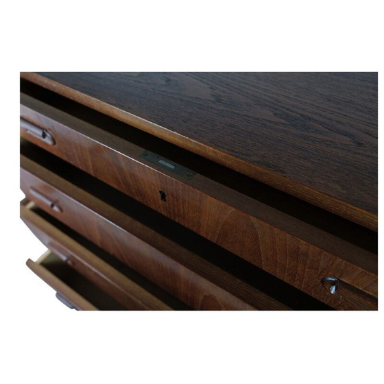 Image 1 of Vintage teak chest of 4 drawers, Denmark 1960