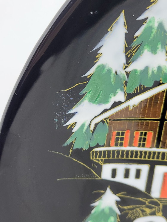 Image 1 of Decoratief bord Longwy Mountain Chalet Frankrijk