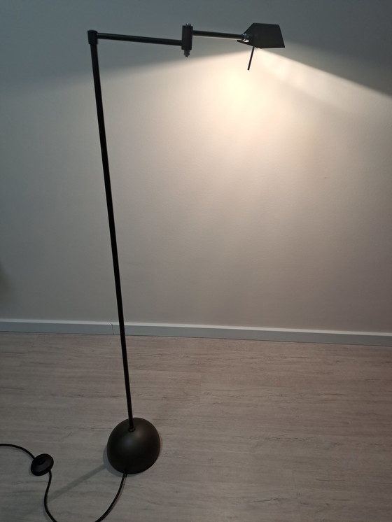 Image 1 of Lampada da terra vintage Soelken, lampada da lettura notarile anni '70