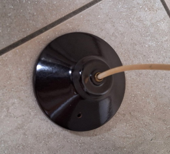 Image 1 of Lampada lampadario - Design olandese - Philips - Louis Kalff - Vetro satinato - Anni '50/60