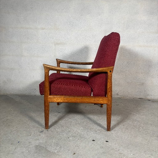 Fritz Hansen lounge stoel Deens design 60's