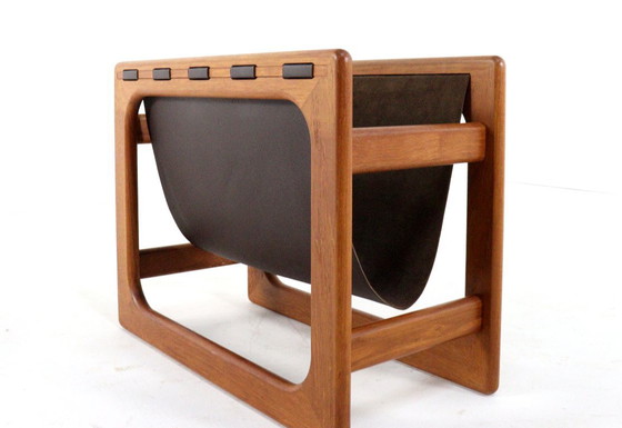 Image 1 of Salin mobler vintage magazine holder magazine rack Danish
