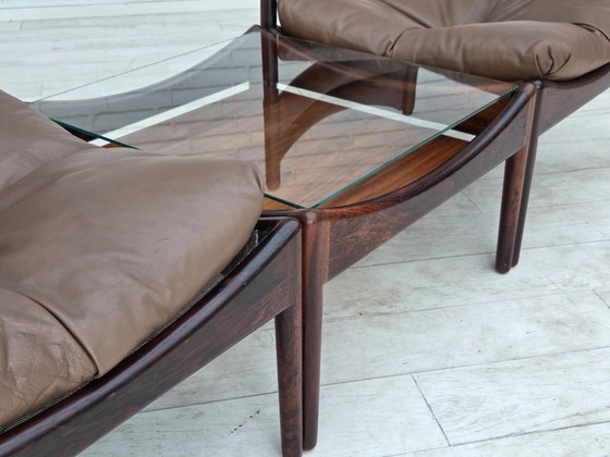 Jaren 70, Deens Design van Kristian Vedel, Modulaire bank, Model Modus. – Modulaire banken, Wood (photo 10 of 25)