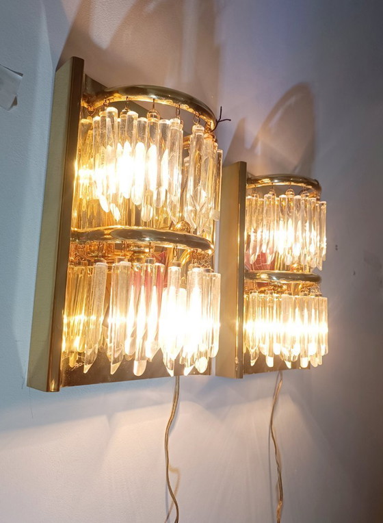 Image 1 of Pair of wall lights by Lumica 1970s