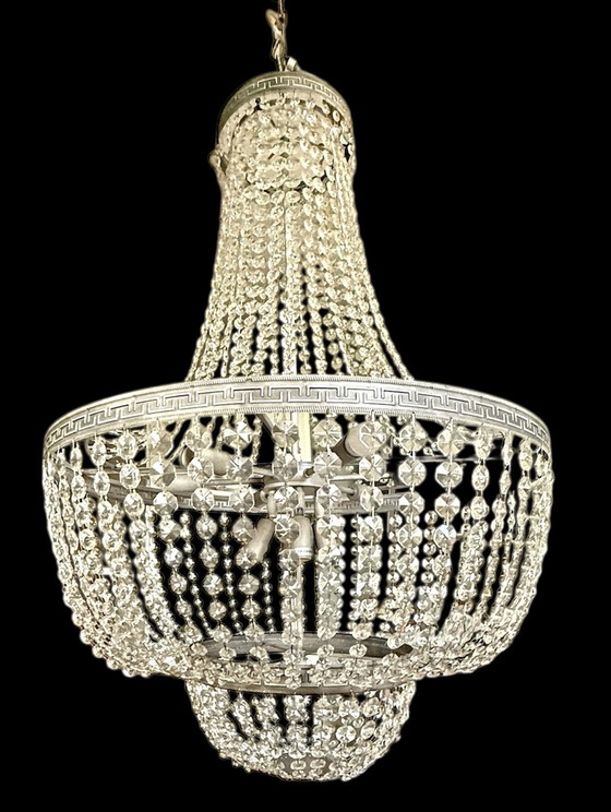 Image 1 of Schöner großer Kristallleuchter