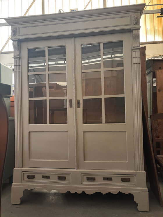 Vintage Display Cabinet / Buffet Cabinet – Sideboard cabinet, Wood (photo 8 of 8)