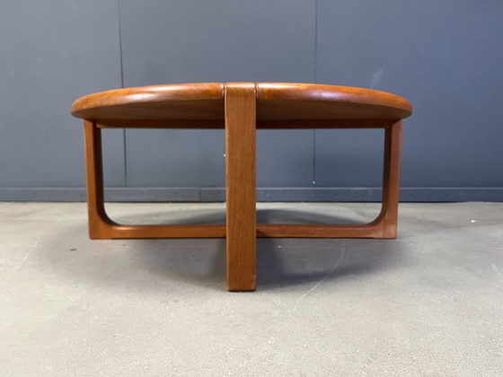 Image 1 of Tavolino da caffè scandinavo in teak massello di metà secolo, anni '70