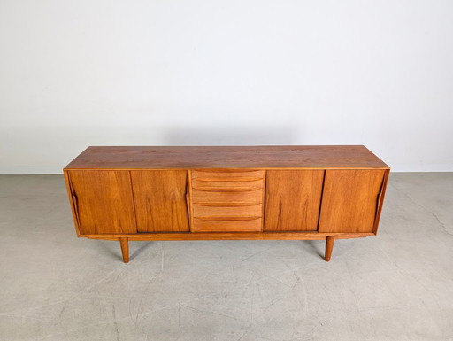 Original Arne Vodder Midcentury Sideboard Dyrlund Teak Model 7738