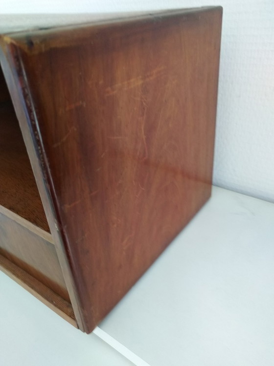 Image 1 of Pieza antigua de escritorio/armario con cajones