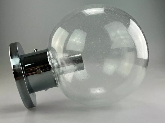 Image 1 of 60er 70er Jahre Lampe Leuchte Wandlampe Limburg Plafoniere Space Age Design 60s