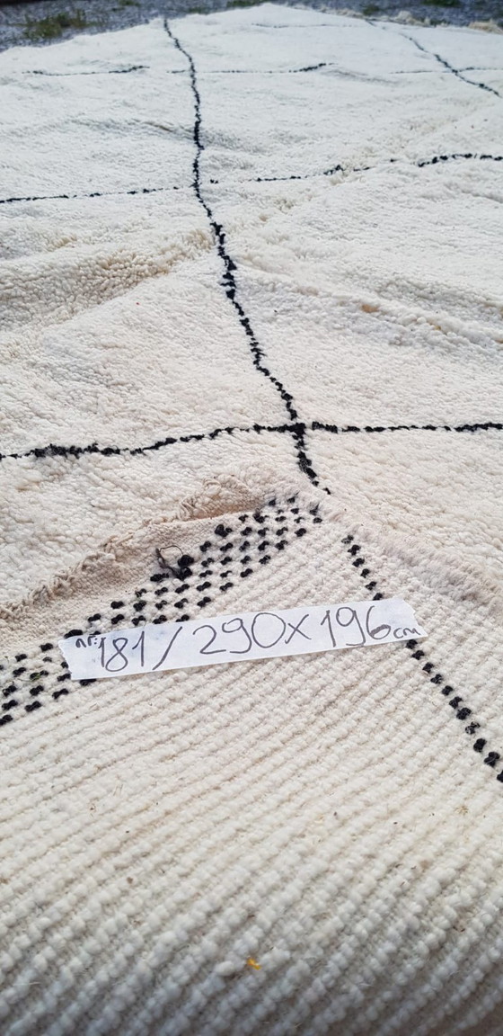 Image 1 of Handgeknoopt Berber kleed wol 290x196cm