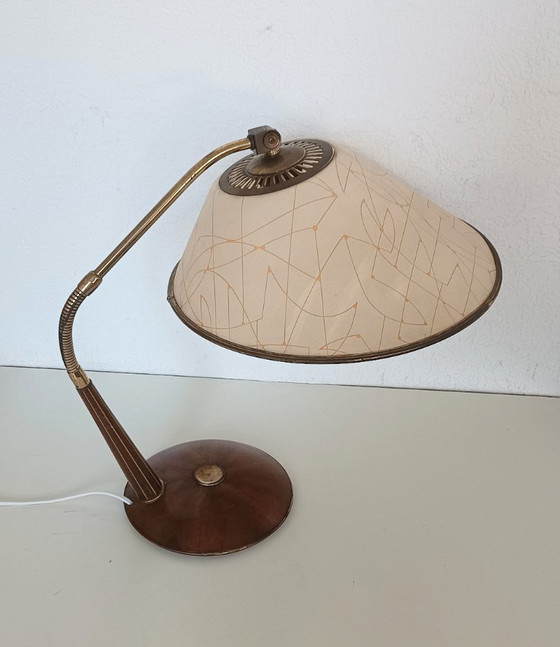 Lampada da scrivania anni Cinquanta domata – Temde, Lampade da scrivania, Metal, Wood (photo 3 of 10)