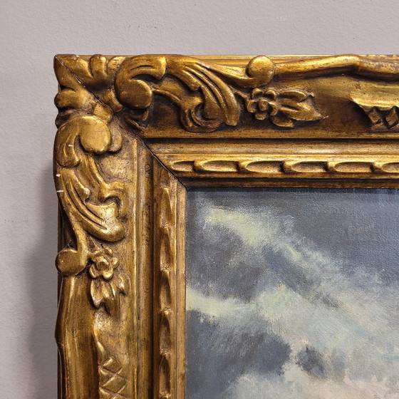 Image 1 of “Paesaggio con pastore” Ricard Arenys Galdón, XX secolo – Catalogna, Spagna