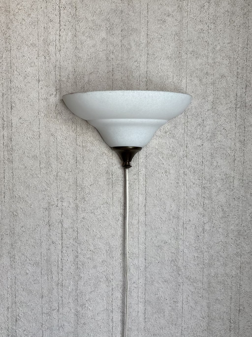 Lampada da parete vintage di grandi dimensioni - Design a mezza luna